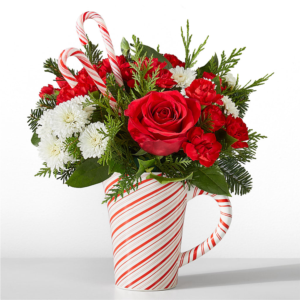Peppermint Swirl Mug – Barbur Floral Shop, Geneva NE