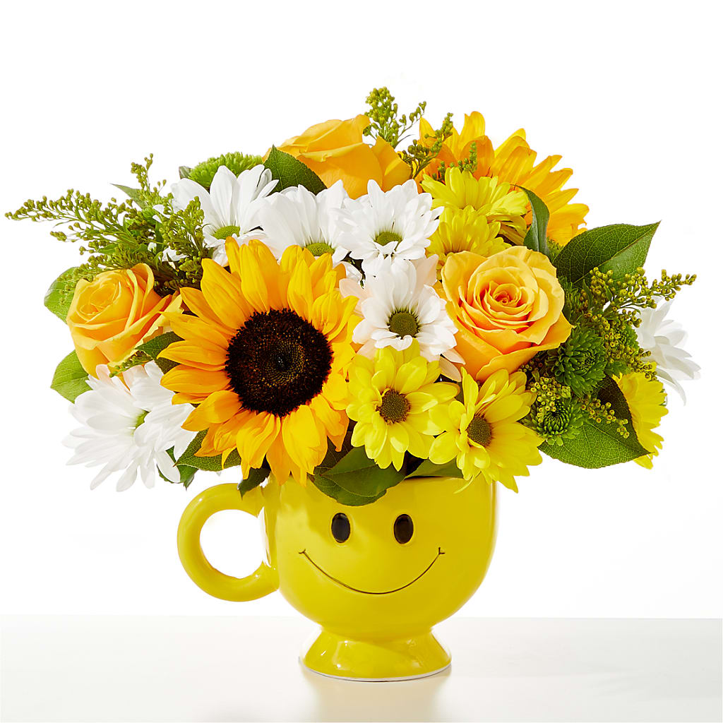 Be Happy Bouquet – Barbur Floral Shop, Geneva NE