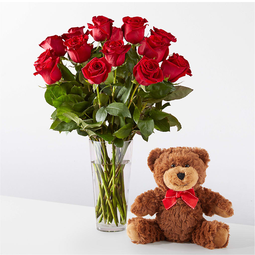 Romantic Long Stem Red Rose Bouquet Bundles – Barbur Floral Shop, Geneva NE