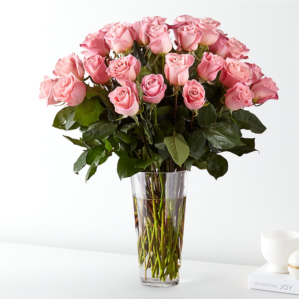 Long Stem Pink Rose Bouquet – Barbur Floral Shop, Geneva NE