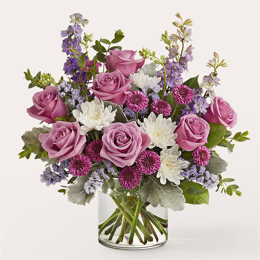 Violet Frost Bouquet – Barbur Floral Shop, Geneva NE