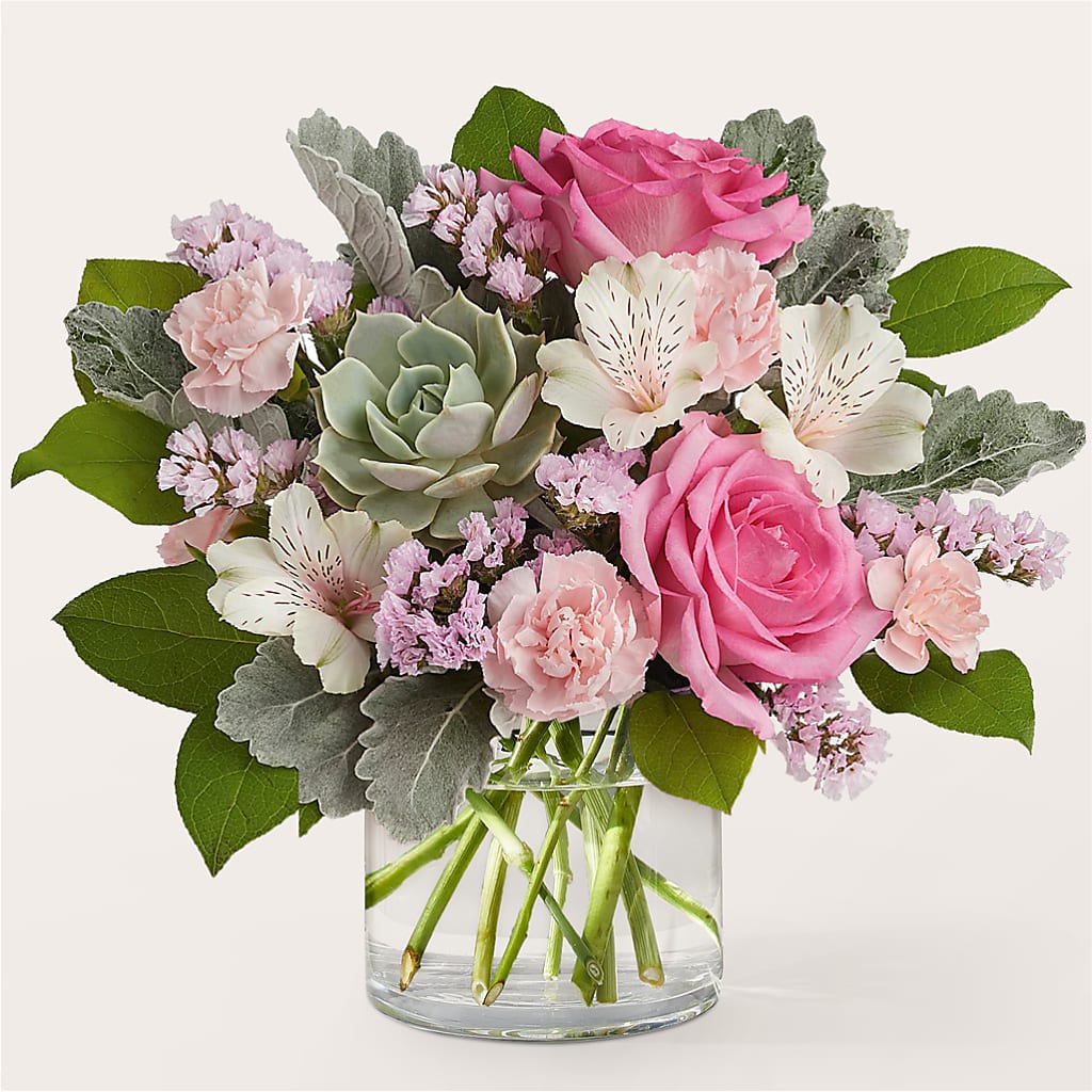 Dusty Rose Bouquet – Barbur Floral Shop, Geneva NE