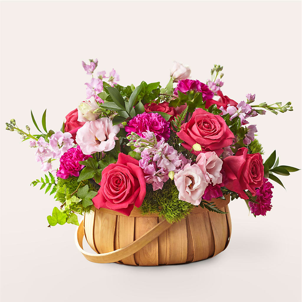Radiance in Bloom Basket – Barbur Floral Shop, Geneva NE