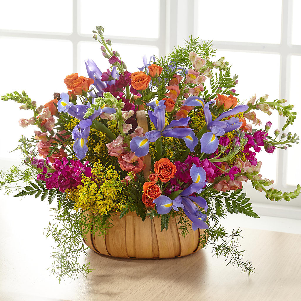 Garden of Life Basket – Barbur Floral Shop, Geneva NE