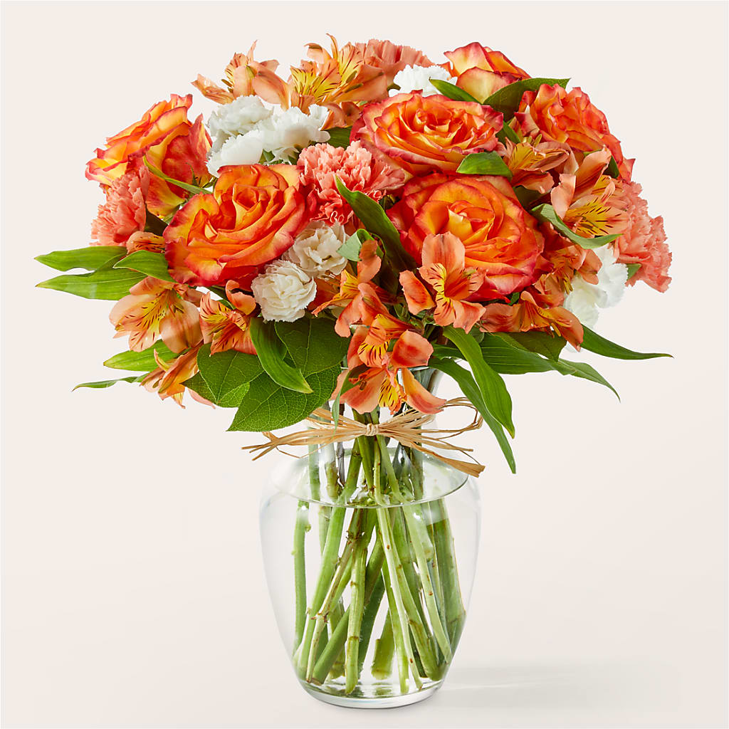 Apricot Glow Bouquet – Barbur Floral Shop, Geneva NE