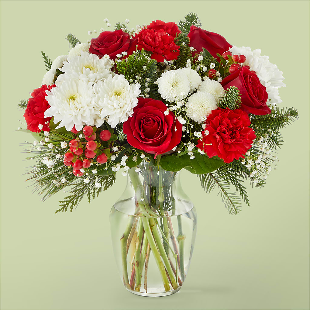 Chance of Flurries Bouquet – Barbur Floral Shop, Geneva NE