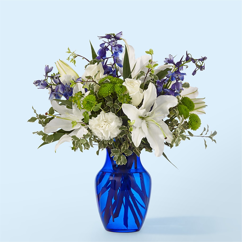 Santorini Bouquet – Barbur Floral Shop, Geneva NE