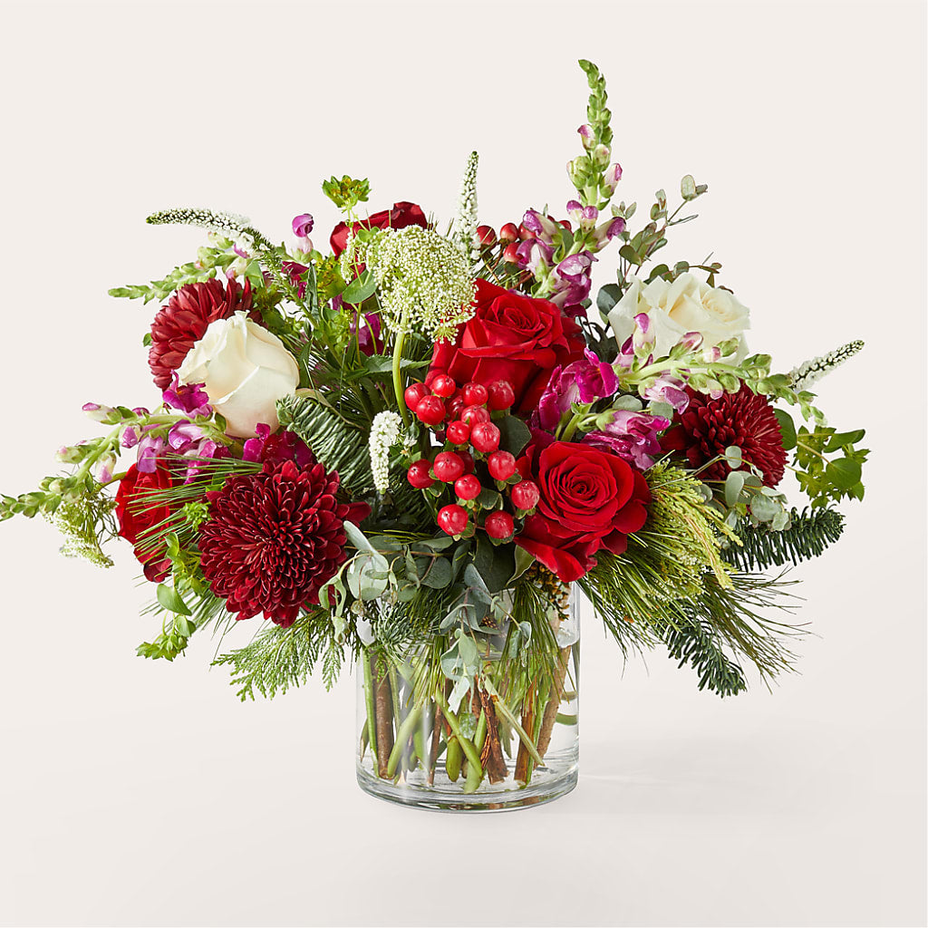 Cranberry Fizz Bouquet – Barbur Floral Shop, Geneva NE