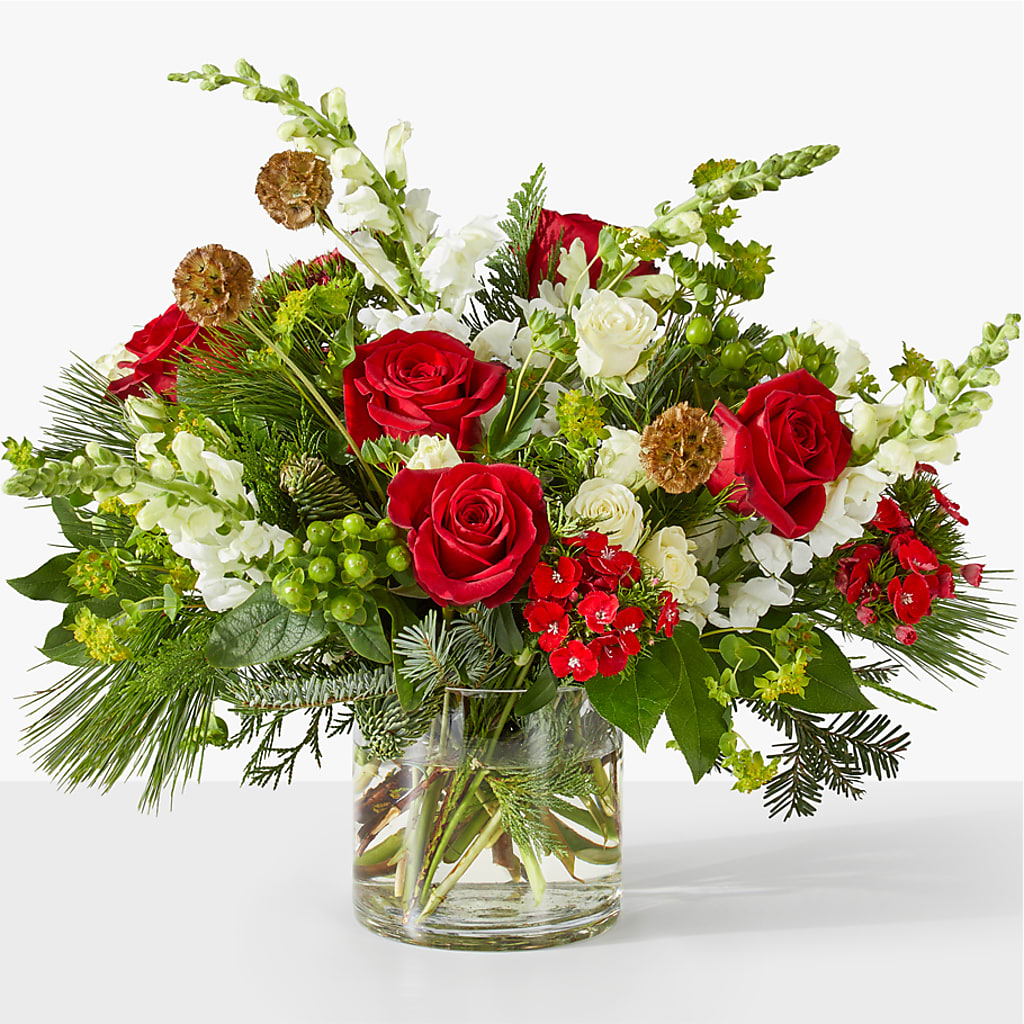 Deck the Halls Bouquet – Barbur Floral Shop, Geneva NE