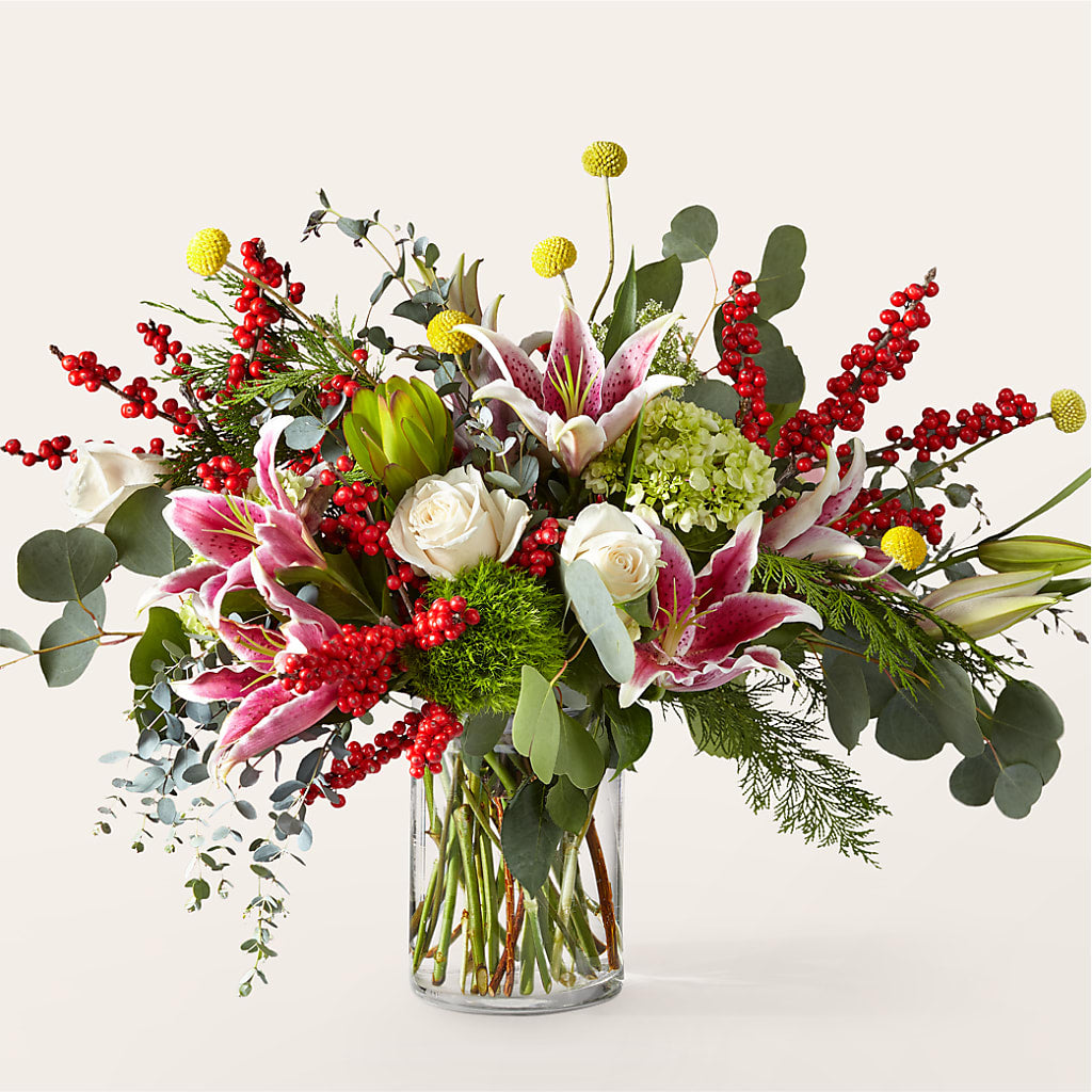 Berry & Bright Bouquet – Barbur Floral Shop, Geneva NE