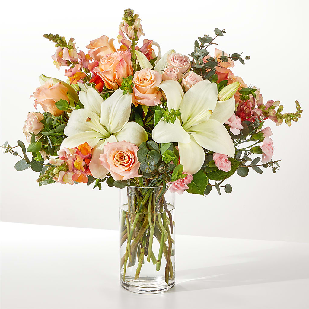 Grapefruit Splash Bouquet – Barbur Floral Shop, Geneva NE