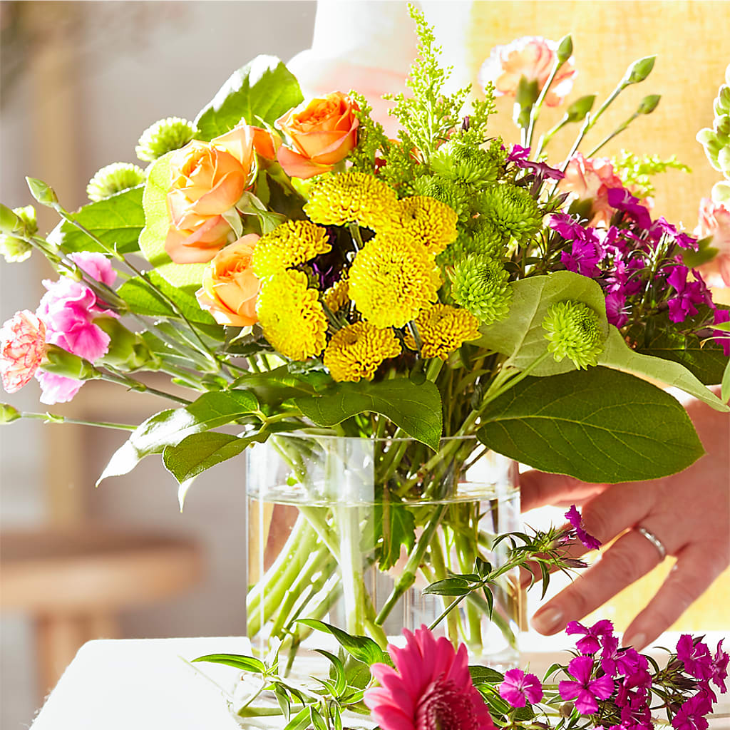 Bold & Bright – A Florist Original –  Barbur Floral Shop, Geneva NE