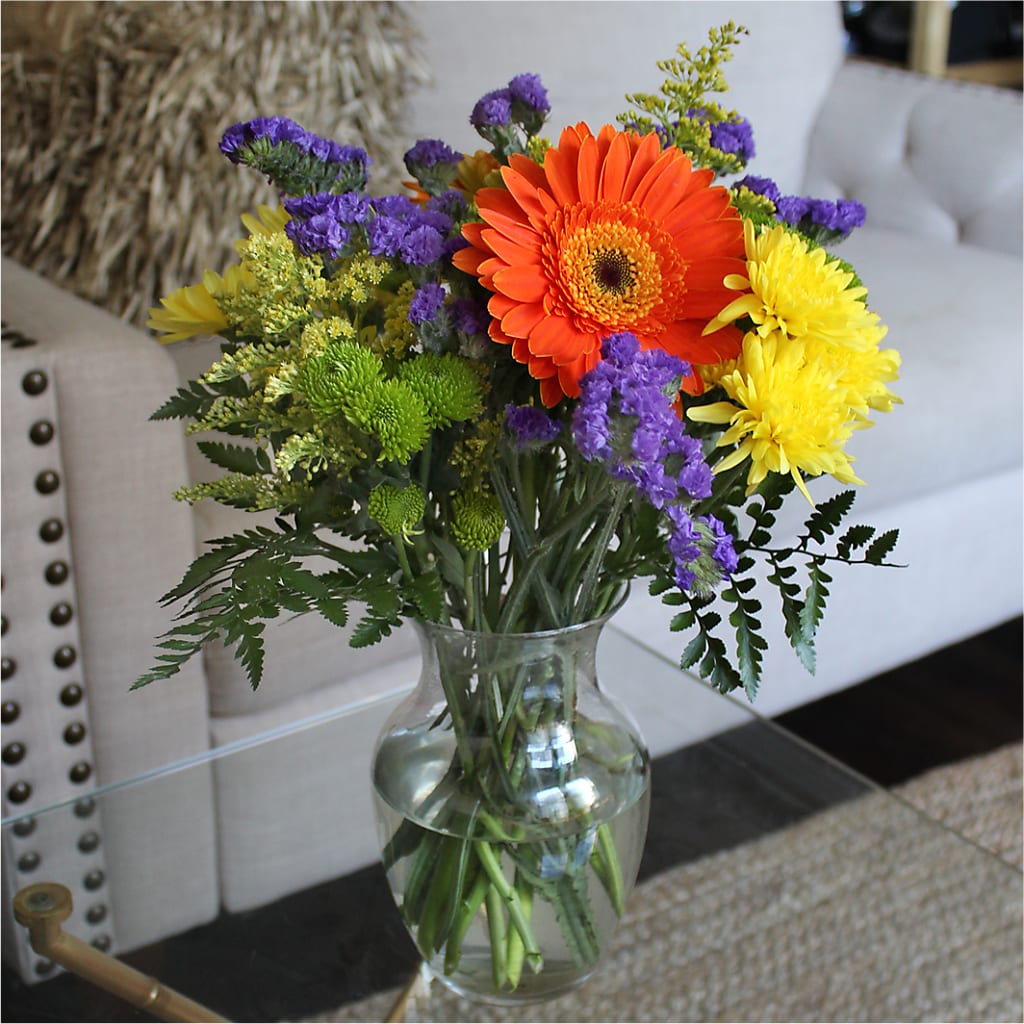 Marmalade Skies Bouquet –  Barbur Floral Shop, Geneva NE