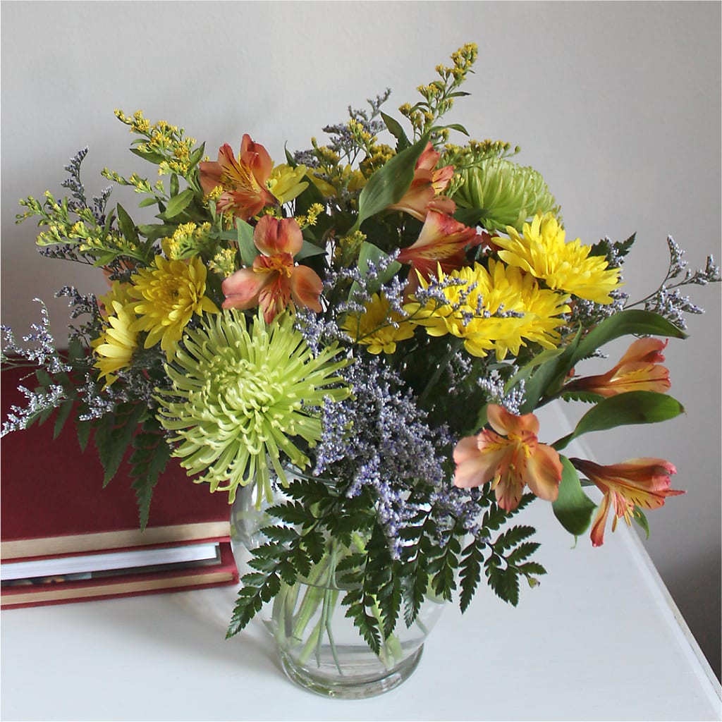 Marmalade Skies Bouquet –  Barbur Floral Shop, Geneva NE
