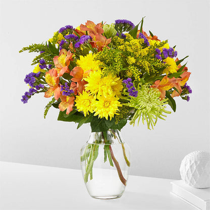 Marmalade Skies Bouquet –  Barbur Floral Shop, Geneva NE