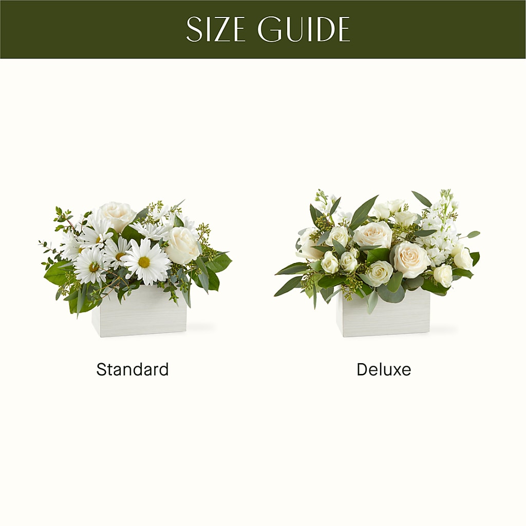 Fresh Linen Box Bouquet –  Barbur Floral Shop, Geneva NE