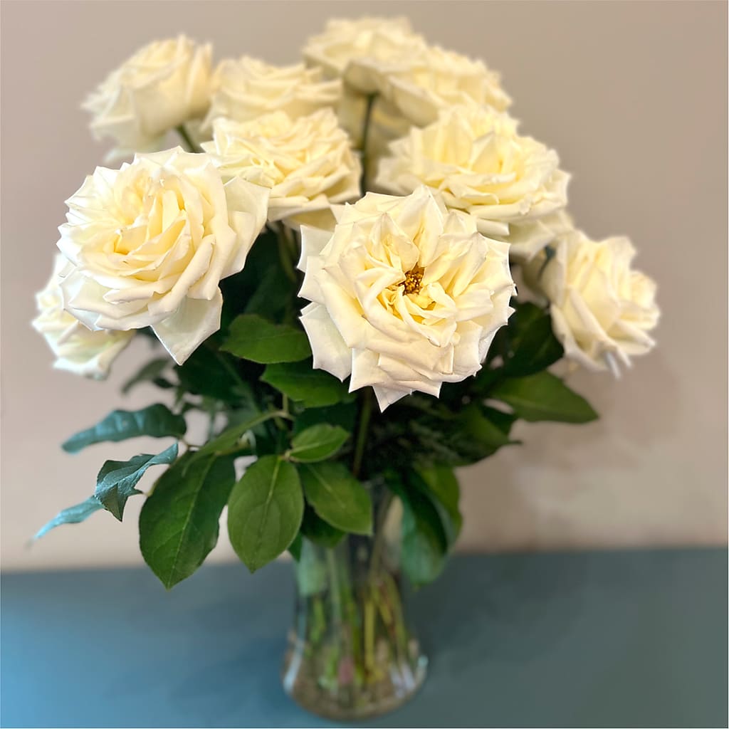 Long Stem Yellow Rose Bouquet –  Barbur Floral Shop, Geneva NE