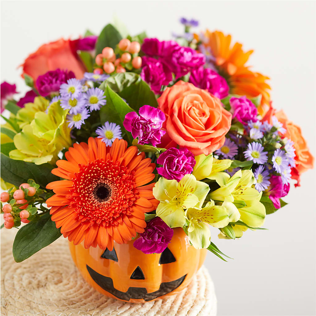 Tricks & Treats Pumpkin –  Barbur Floral Shop, Geneva NE