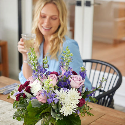 Violet Frost Bouquet –  Barbur Floral Shop, Geneva NE