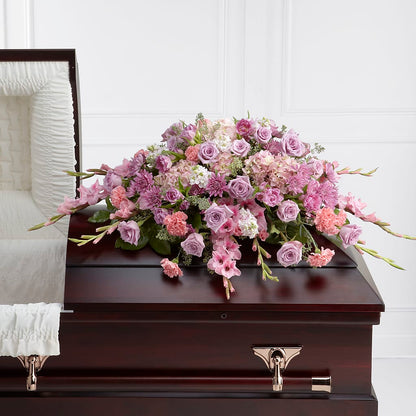 Immorata Casket Spray –  Barbur Floral Shop, Geneva NE