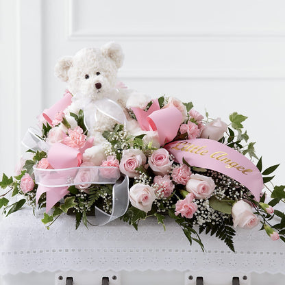 Touch of Sympathy Casket Spray –  Barbur Floral Shop, Geneva NE