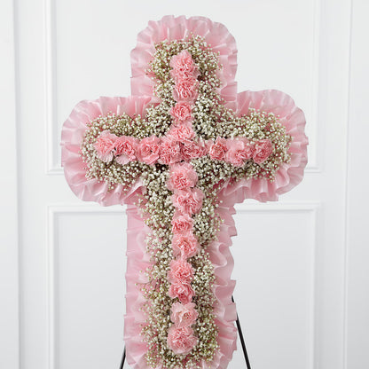 Angel's Cross Easel –  Barbur Floral Shop, Geneva NE