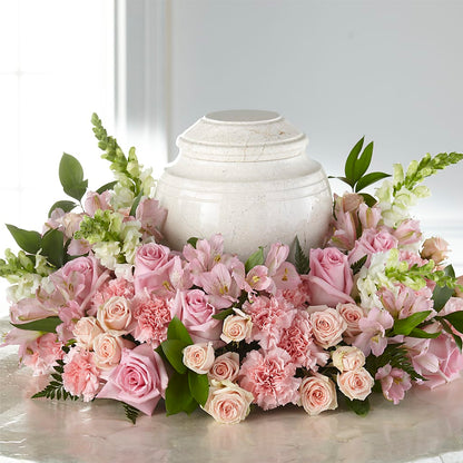 Blooms of Hope Cremation Adornment –  Barbur Floral Shop, Geneva NE