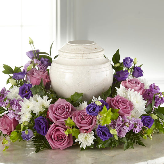 Blooming Sympathy Cremation Adornment –  Barbur Floral Shop, Geneva NE