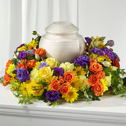 Blossoms of Remembrance Cremation Adornment –  Barbur Floral Shop, Geneva NE