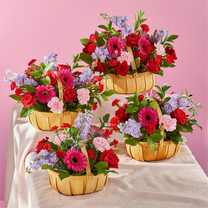 Pink Picnic Basket –  Barbur Floral Shop, Geneva NE