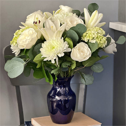 Snowy Dreams Bouquet –  Barbur Floral Shop, Geneva NE