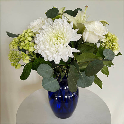 Snowy Dreams Bouquet –  Barbur Floral Shop, Geneva NE