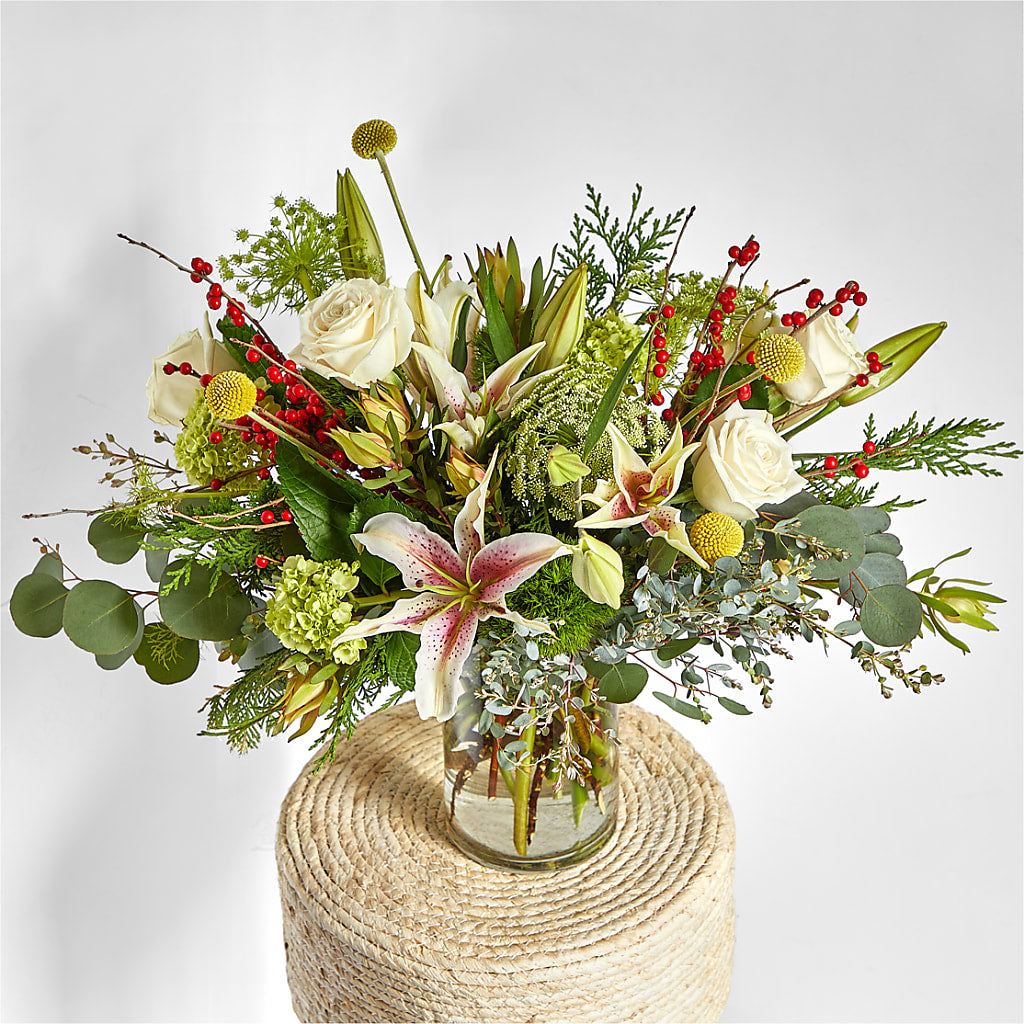 Berry & Bright Bouquet –  Barbur Floral Shop, Geneva NE