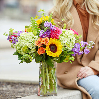 Vibrant Greetings Bouquet –  Barbur Floral Shop, Geneva NE