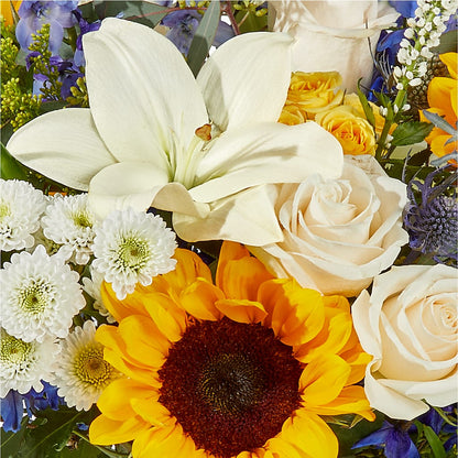 Wonderfully Sunny Bouquet –  Barbur Floral Shop, Geneva NE