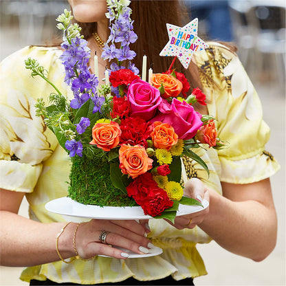 Best Year Yet Floral Cake –  Barbur Floral Shop, Geneva NE