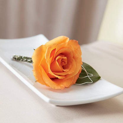 Lifetime of Love Boutonniere –  Barbur Floral Shop, Geneva NE
