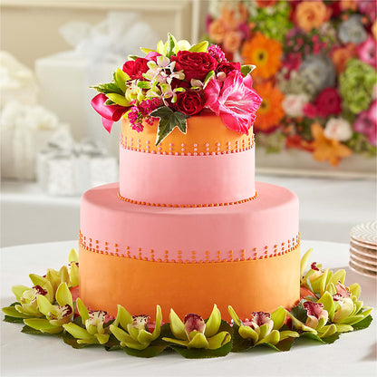 Sweet Citrus Cake Decor –  Barbur Floral Shop, Geneva NE