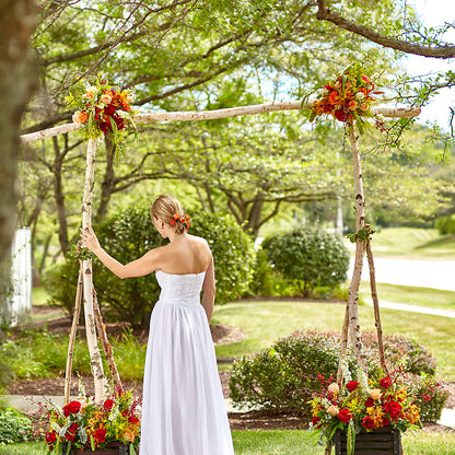 Arbor of Love Archway –  Barbur Floral Shop, Geneva NE