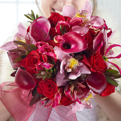 Heart of Hearts Bouquet –  Barbur Floral Shop, Geneva NE