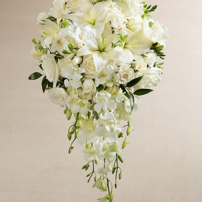 White Wonders Bouquet –  Barbur Floral Shop, Geneva NE
