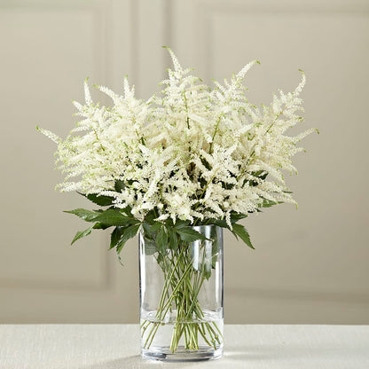 White Astilbe Bouquet –  Barbur Floral Shop, Geneva NE